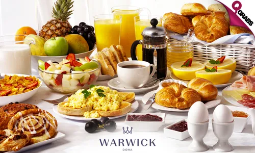 Breakfast Buffet at Warwick Hotel!